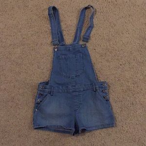 Overall Shorts
